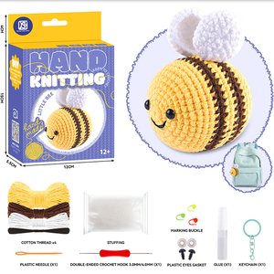 <span class=keywords><strong>Kit</strong></span> de Ganchillo AiJH para Manualidades, Juguetes Educativos de Costura, <span class=keywords><strong>Kit</strong></span> de Ganchillo al por Mayor para Principiantes, Set de Juguetes de Punto para Iniciantes - Product Image 2