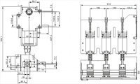 12kV-1250A SF6 Interruptor de disyuntor Proveedor DE FÁBRICA DE China fabricante Interruptor GIS SF6 Disyuntor de alto voltaje VCB