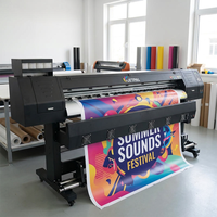 Impresora Eco Solvente de Formato Grande Jetpal de 1.6m con Cabezal de Impresión XP600 o I3200 para Material Publicitario de Lona y Pancartas Flexibles de PVC