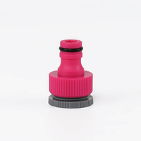 Raccords de tuyau d'eau en plastique PVC de 1/2 pouces connecteur rapide adaptateur de robinet de robinet d'irrigation de jardin norme ANSI facilement installé