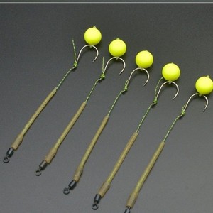 Seacrazy 10cm aparejo de pesca de <span class=keywords><strong>carpa</strong></span> anzuelo de púas aparejos de Terminal manga antienredos cebo de fondo atractivo <span class=keywords><strong>carpa</strong></span> en lago/río - Product Image 1
