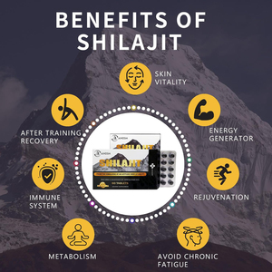 Comprimés de Shilajit de l'Himalaya pur de haute qualité pour le soutien immunitaire et énergétique, avec Ashwagandha, Maca et Mousse de Mer pour Adultes - 60 Comprimés HACCP/GMP - Product Image 4