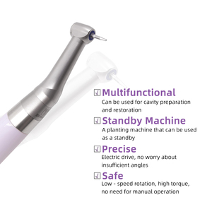 Motore per impianto dentale torcore Driver elettrico Wireless impianto chiave dinamometrica con motore 16 pz cacciaviti contrangolo - Product Image 2