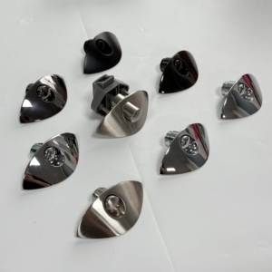 Kẽm hợp kim RV đồ nội thất xử lý nửa mặt trăng tủ khóa và ngăn kéo khóa đánh bóng và bền nút khóa cho văn phòng và sử dụng nhà - Product Image 2