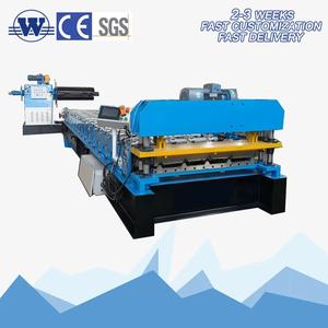 Machine de formage de panneaux trapézoïdaux pour tôles de toiture galvanisées, hautement automatisée, haute résistance à la traction - Product Image 1