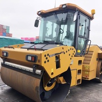 Nouvelle rouleuse vibrante tandem XD123 de 12 tonnes pour le compactage d'asphalte en Chine