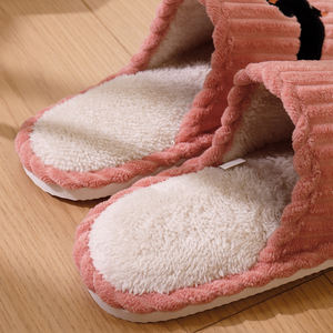 En stock, Nouvelles pantoufles d'intérieur en fourrure à semelle EVA, motif chien saucisse, chaudes pour le printemps et l'automne, pour couples, hommes et femmes - Product Image 6