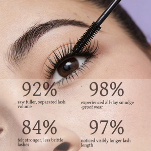 Máscara de <span class=keywords><strong>Pestañas</strong></span> Starry <span class=keywords><strong>Sky</strong></span> 4D, Resistente al Agua, Voluminizadora, Alargadora y Rizadora, a Prueba de Manchas, de Larga Duración, Tubo con Brillo Dorado Rosa - Product Image 2