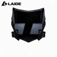 Plaque d'immatriculation avant ventilée brillante Moto Cutz pour Sur Ron Light Bee X E Ride Pro, pièces de rechange et d'amélioration pour vélo électrique tout-terrain