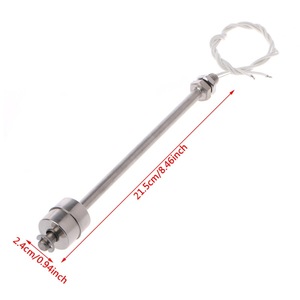 Interruptor de Sensor de nivel de flotador de acero inoxidable Vertical de alta temperatura de 100mm instrumento de medición de nivel de líquido de agua y combustible - Product Image 4