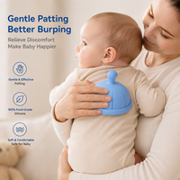 Aide à la régurgitation en silicone personnalisée pour bébé, anti-régurgitation, outil d'alimentation, produit de soin pour nouveau-né OEM ODM