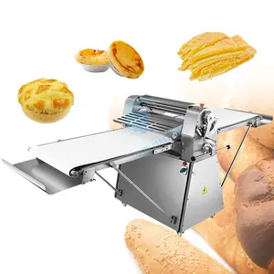 Macchina a rullo per Pizza Baklava sfogliatrice automatica per pasticceria e taglierina per ciambelle macchina per sfogliatrice per fondente