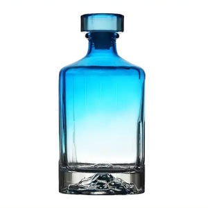 100 मिलीलीटर 200 मिली 375 मिली 500 मिली मिली 700 मिलीलीटर 750 मिली टीक्विइला गिन व्हिस्की शराब की बोतल कॉर्क के साथ वोदका ग्लास बोतल - Product Image 6