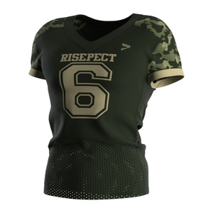 Maillots de football américain authentiques, uniformes d'équipe professionnels, vêtements de sport performants, conçus pour les matchs de compétition sérieux - Product Image 1