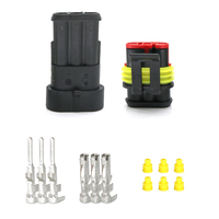Connecteur AMP multi-contacts 1P-6P, coque en nylon étanche, borne en cuivre haute conductivité, application de câblage pour équipement industriel