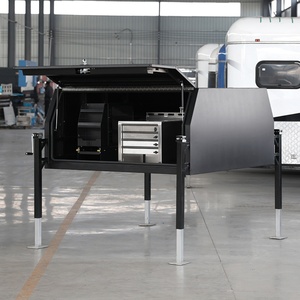 Cubierta de Aluminio Personalizada para Camioneta con Capota Alta, Cajas de Herramientas Opcionales, Modelo HERUI HR-UT, Accesorios de Excelente Calidad Hechos en China - Product Image 3