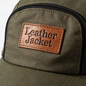 ملصق جلدي مخصص بتصميم جديد صديق للبيئة ذاتي اللصق، شعار منقوش على الجلد للملابس الجينز، شارة جلدية فارغة الشكل - Product Image 5