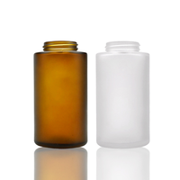 Vente directe 300ml bouteille cylindrique en verre pompe moussante Lotion pompe pulvérisateur à gâchette pour crème pour le visage pour le nettoyage de la salle de bain du linge