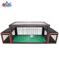 Machine de jeu d'arcade pour enfants et adultes, machine de jeu de sport Subsoccer avec lumière sous la table, table de football pour salle de jeux