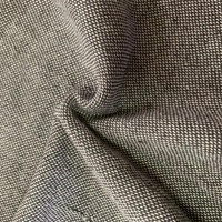 Tissu de support gris et blanc pour la fabrication de tapis, tissu pour tufting à l'aiguille, tissu fait main pour tufting