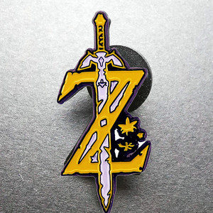 Vente en gros Petite broche La légende de <span class=keywords><strong>Zelda</strong></span> Broche Souffle de la nature Épingle en métal émaillé Larmes du royaume Broches et épingles de Noël - Product Image 6