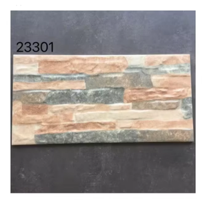 Prix <span class=keywords><strong>d</strong></span>'usine 300x600 Carrelage mural extérieur en porcelaine verte <span class=keywords><strong>d</strong></span>écorative Technique de mosaïque Style européen pour l'extérieur de la maison - Product Image 2