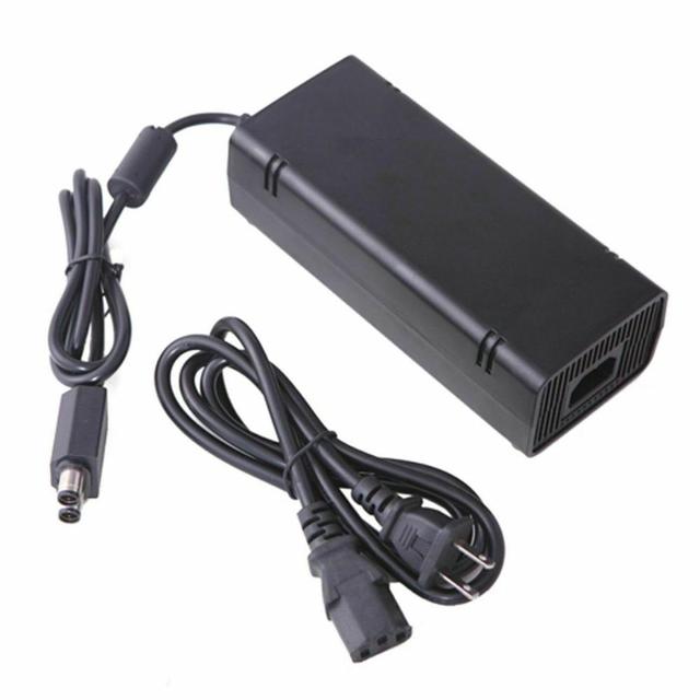 Power Supply for Xbox 360 Slim Console E S Charger Cable Games Cord US/EU/UK Plug AC Adapter Power Supply