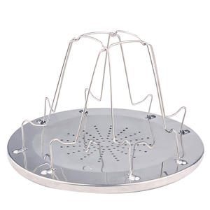 Hot <span class=keywords><strong>Camping</strong></span> Toaster Rack Bandeja de tostadas de 4 rebanadas <span class=keywords><strong>para</strong></span> estufas de <span class=keywords><strong>gas</strong></span> Cocina - Product Image 1