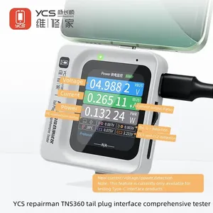 YCS TNS360 multifonctionnel prise de queue de téléphone portable détecteur complet 30V ~ 5A outil de détection de balayage automatique - Product Image 3