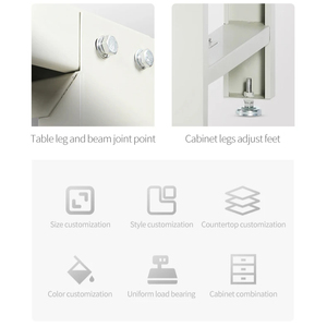 Banc de travail multifonctionnel en gros, banc de travail DIY en acier avec tiroirs et roulettes - Product Image 5