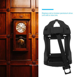 Mouvement <span class=keywords><strong>d</strong></span>'<span class=keywords><strong>horloge</strong></span> à pendule de 100 g, unité de remplacement, mécanisme <span class=keywords><strong>d</strong></span>'<span class=keywords><strong>horloge</strong></span> à quartz avec pendule oscillant pour horloges de grand-père, noir - Product Image 6