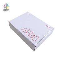 Cajas de Cartón para Ropa Personalizadas, Color Naranja, Caja de Envío Corrugada para Prendas