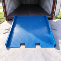 Rampe de quai portable de 6 tonnes avec bords biseautés 1,8 m x 1,5 m pour le chargement de petits fourgons, fournisseur chinois, directement de l'usine