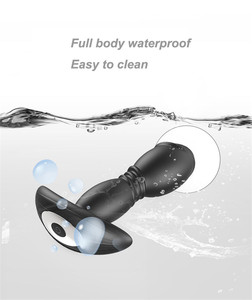 App-Fernbedienung Butt Plug Prostata-Massagegerät WLAN Bluetooth Teleskop-Dildo Anal-Vibrator für Männer Frauen Masturbator Sexspielzeug - Product Image 5