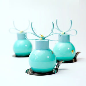 Akoko 8 Semi-Bolvormige Truffelmousse Cake Siliconen Mal, Kokos Frans Gebak Kleine Varkenskop Bakvorm - Product Image 5