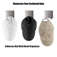 Probebi HT112P Serviette Cuisine Mur Organisation Salle De Bains Manteau Adhésif En Acier Inoxydable Mur Crochet Rasoir Titulaire pour Douche