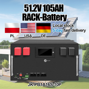 Batterie LiFePO4 KIMBATTERY 51.2V 48V 105Ah pour systèmes solaires et d'alimentation de secours - Product Image 2