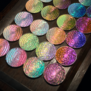 Incredible Sparkle <strong>Rainbow</strong> Chameleon Eyeshadow Color Shifting Radiant Glitter Eye <strong>Shadow</strong> Interstellar Patterns in the Universe - Product Image 6