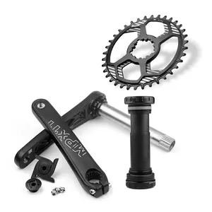 PROWHEEL 170 مللي متر دراجة Crankset مع 3 درجة 28 30 32 34 36 38T GXP سلسلة حلقة 100/120 مللي متر BB للثلج Fatbike