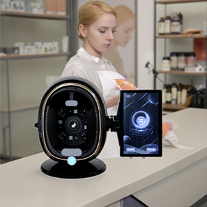 เครื่องวิเคราะห์ผิวพร้อมสวิตช์สแกนใบหน้า เครื่องวิเคราะห์ปัญหาผิวหน้า การวิเคราะห์ผิวอย่างมืออาชีพ - Product Image 1