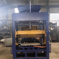 Machine automatique de moulage de blocs de ciment QT4-15, équipement de production de briques vibrantes hydrauliques, moule personnalisé