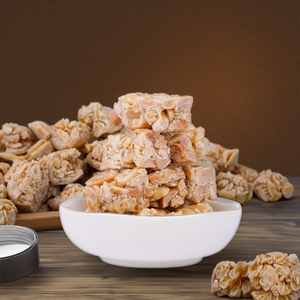 Wholesale Bulk Crunchy <strong>Peanut</strong> Brittle Chinese Traditional Candy Custom OEM logo <strong>Sweet</strong> Salty 250g Factory Price - Product Image 1