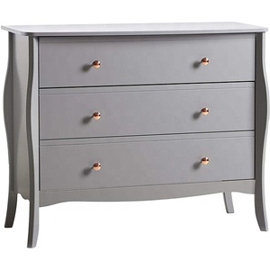 <strong>8</strong> Wood Gray Shallow <strong>Chest</strong> <strong>of</strong> <strong>Drawer</strong> - Product Image 1