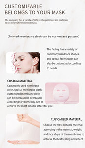 Kompres Mata Basah Y305 Motif Daun Timun Hijau, Bahan Kain Kapas untuk Masker Mata - Product Image 6