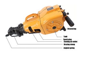 가솔린 차단기 해머 다운 홀 잭 해머 휴대용 암석 드릴링 머신 - Product Image 3