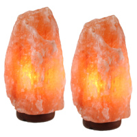 Chambre à coucher Cristal Rose Naturel Artisanat Gradateur Himalaya Rock Salt Light Himalayan Salt Lamp