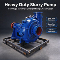 Pompe centrifuge à boue minier AC haute pression 3 pouces OEM à faible coût, avec pièces de finition à haute teneur en chrome pour boues de charbon et de minerais