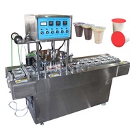 China Leverancier Waterbeker Vul-En Sluitmachine/Beker Sluitmachine Automatische/Beker Sluitmachine