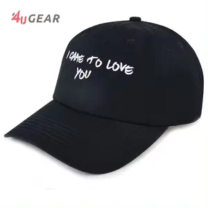 Logo Geen Gratis Patroon Washer Usa Korte Display Kwaliteit Merken Baseball Cap Zweetband Met Metalen Sluiting