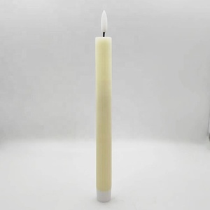 Wedding Decor Luxurious Real Wax Electric Remote Control Flickering Flameless Led <strong>Taper</strong> <strong>Candle</strong> - Product Image 6